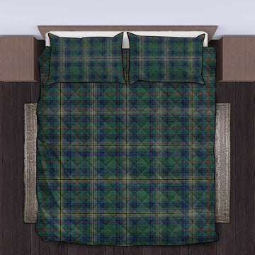 Kennedy Modern Tartan Quilt Bed Set