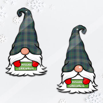 Kennedy Modern Gnome Christmas Ornament with His Tartan Christmas Hat