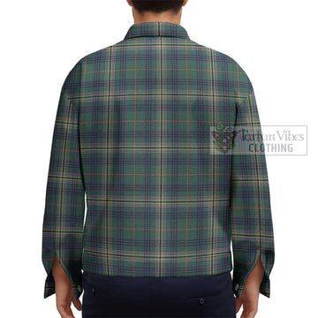 Kennedy Modern Tartan Unisex Lapel Cotton Jacket