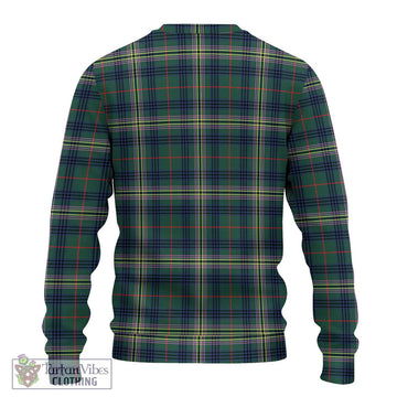 Kennedy Modern Tartan Ugly Sweater with Family Crest DNA In Me Style