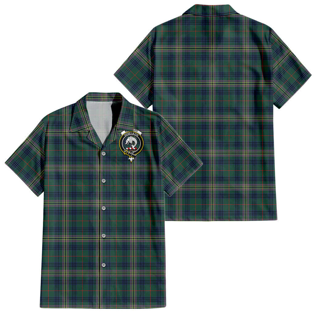 kennedy-modern-tartan-short-sleeve-button-down-shirt-with-family-crest