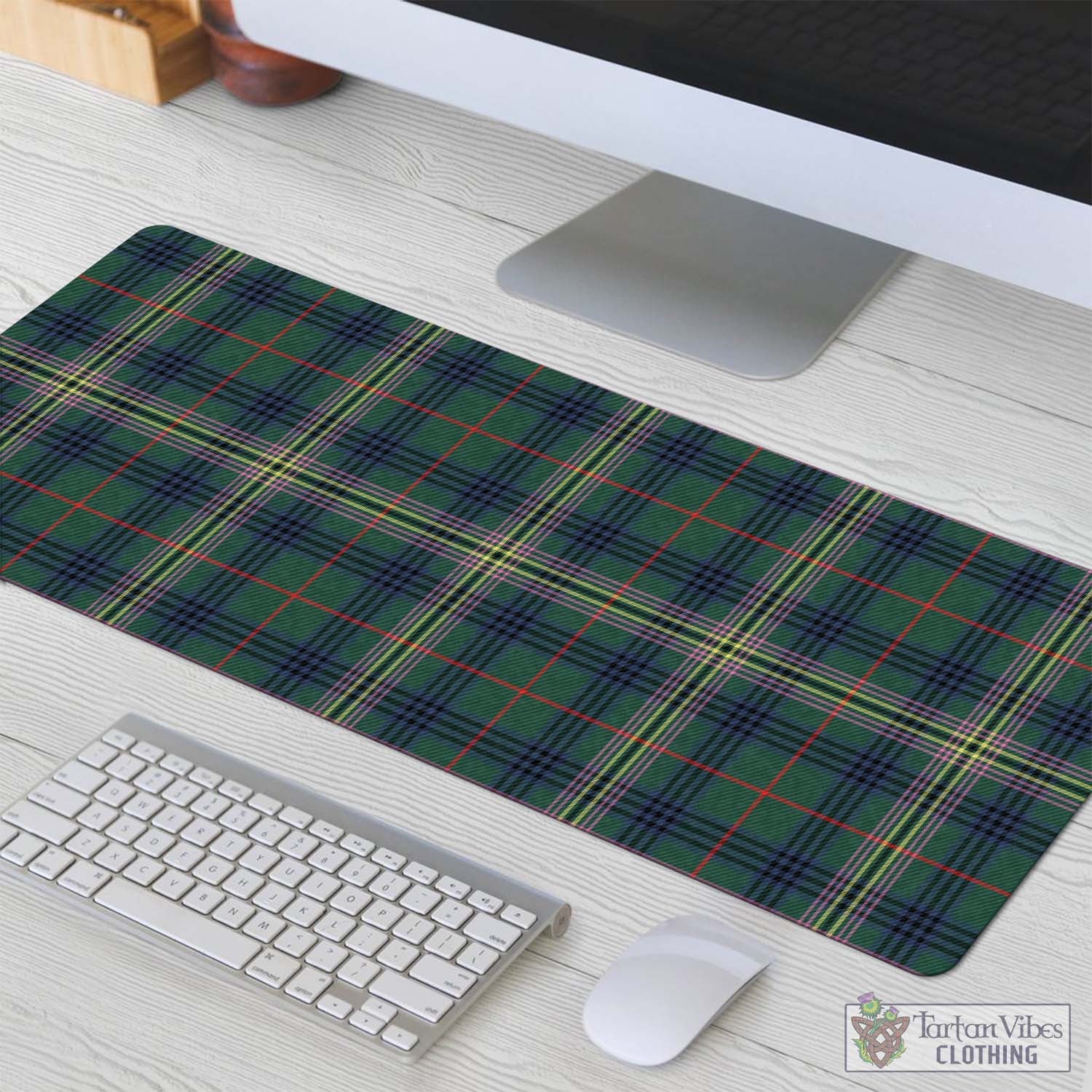 Tartan Vibes Clothing Kennedy Modern Tartan Mouse Pad