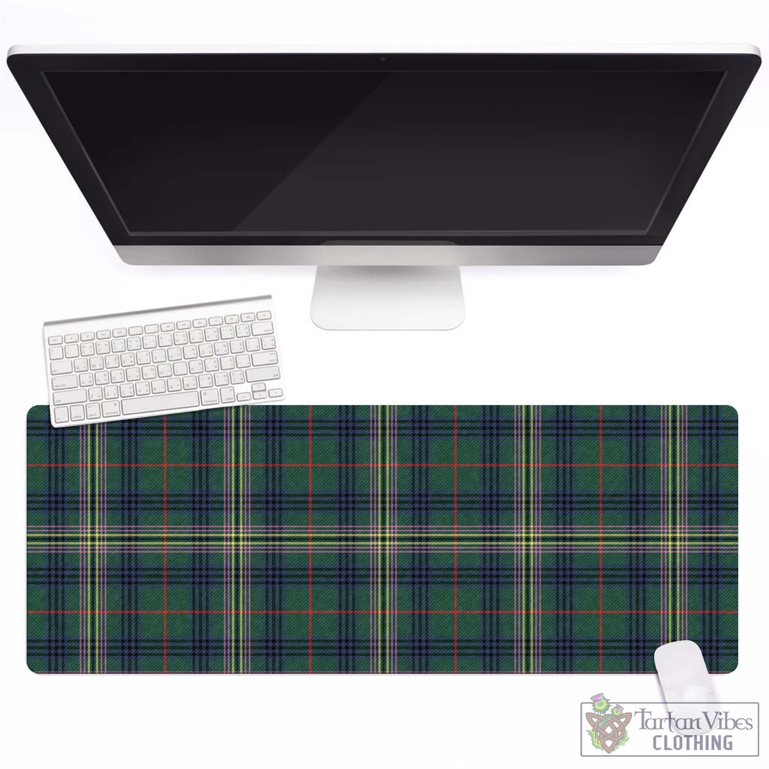 Tartan Vibes Clothing Kennedy Modern Tartan Mouse Pad