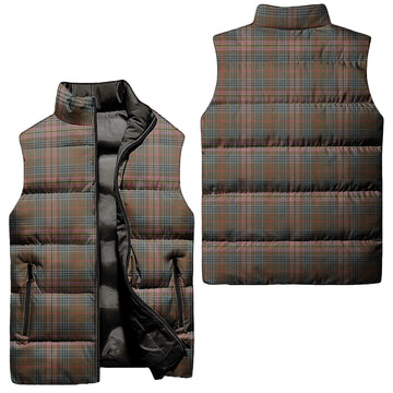 Kennedy Weathered Tartan Sleeveless Puffer Jacket