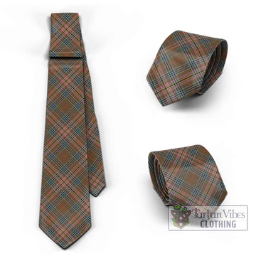 Kennedy Weathered Tartan Classic Necktie Cross Style