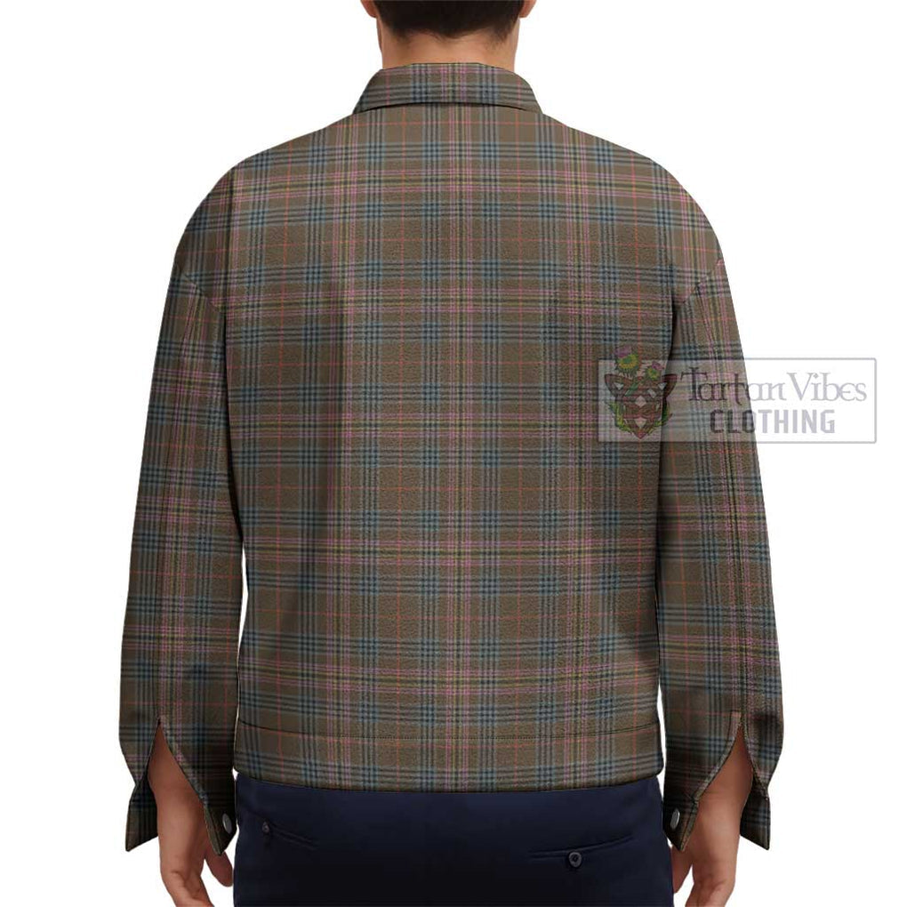 Kennedy Weathered Tartan Unisex Lapel Cotton Jacket - Tartan Vibes Clothing