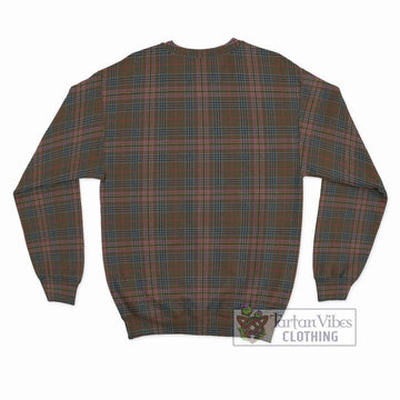 Kennedy Weathered Tartan Sweatshirt with Family Crest DNA In Me Style