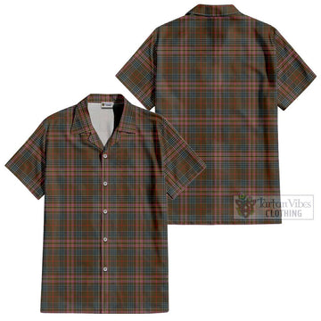 Kennedy Weathered Tartan Cotton Hawaiian Shirt