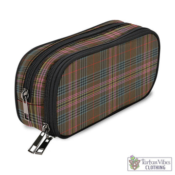 Kennedy Weathered Tartan Pen and Pencil Case