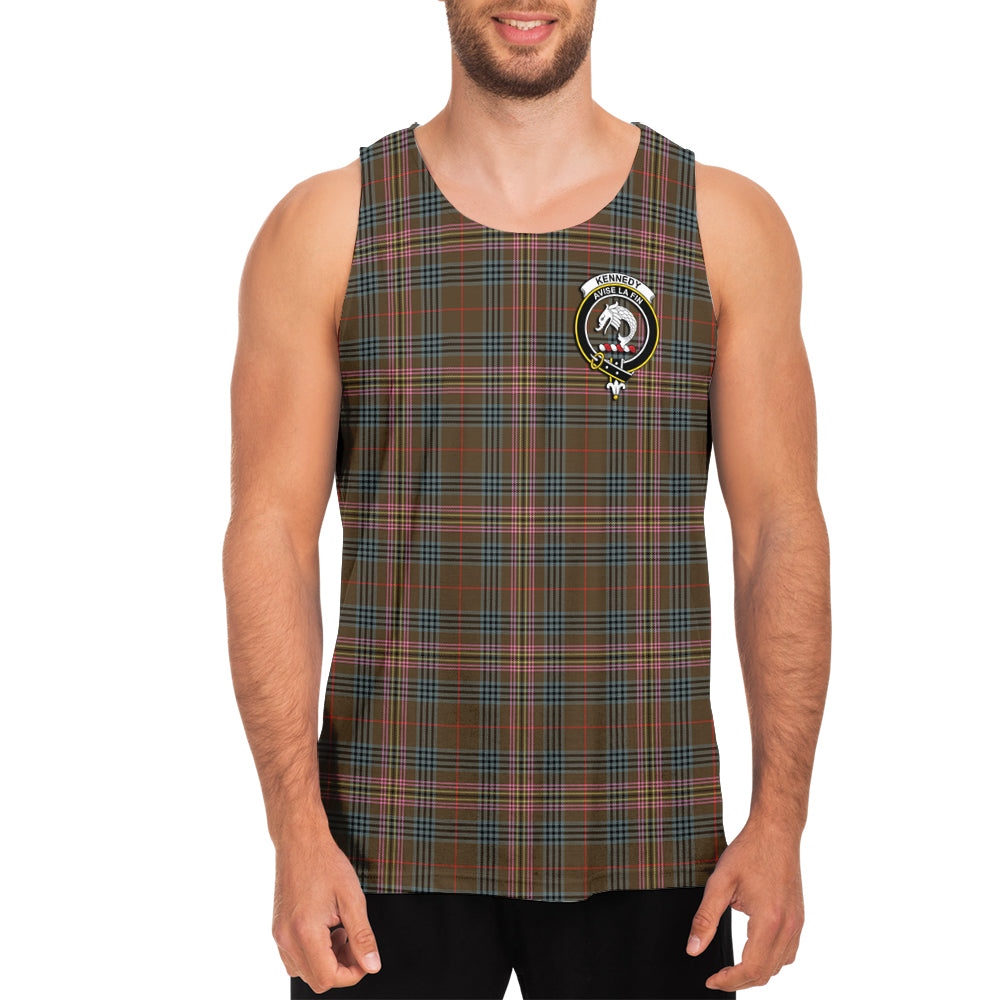 kennedy-weathered-tartan-mens-tank-top-with-family-crest