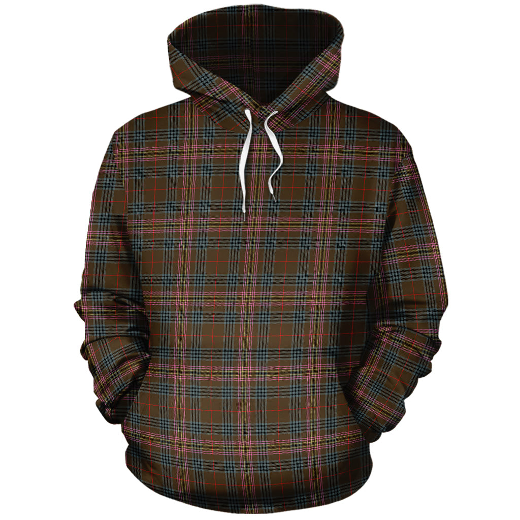 Kennedy Weathered Tartan Hoodie - Tartan Vibes Clothing