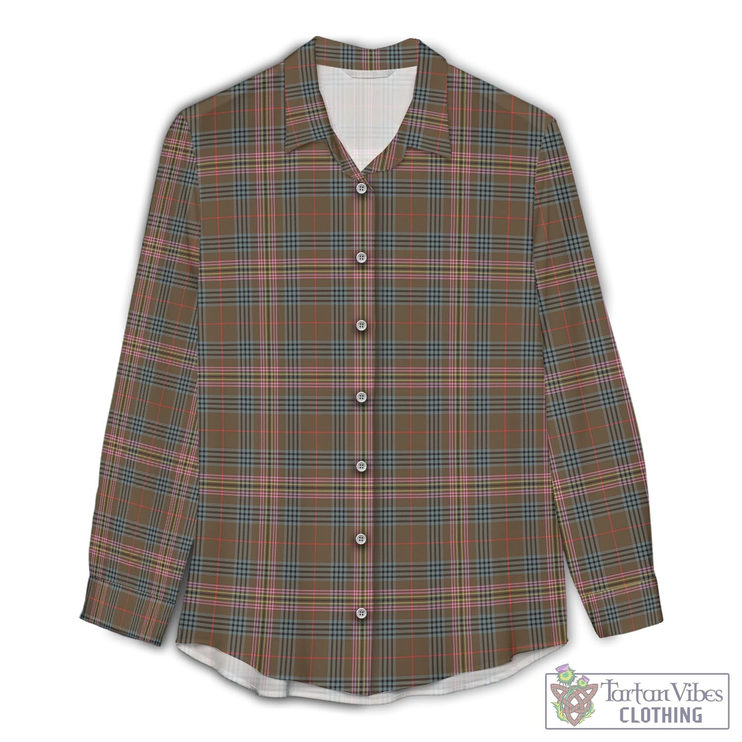 Kennedy Weathered Tartan Womens Casual Shirt