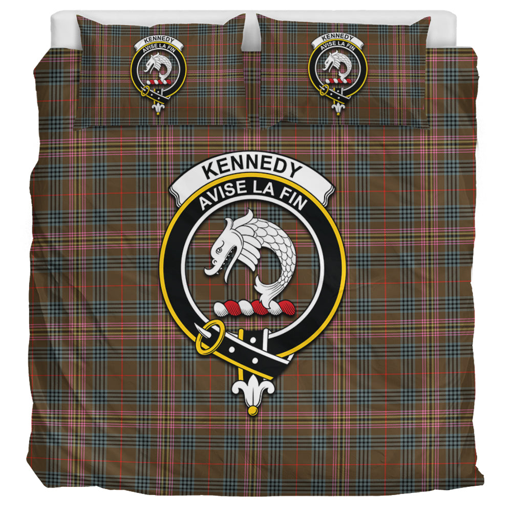 kennedy-weathered-tartan-bedding-set-with-family-crest