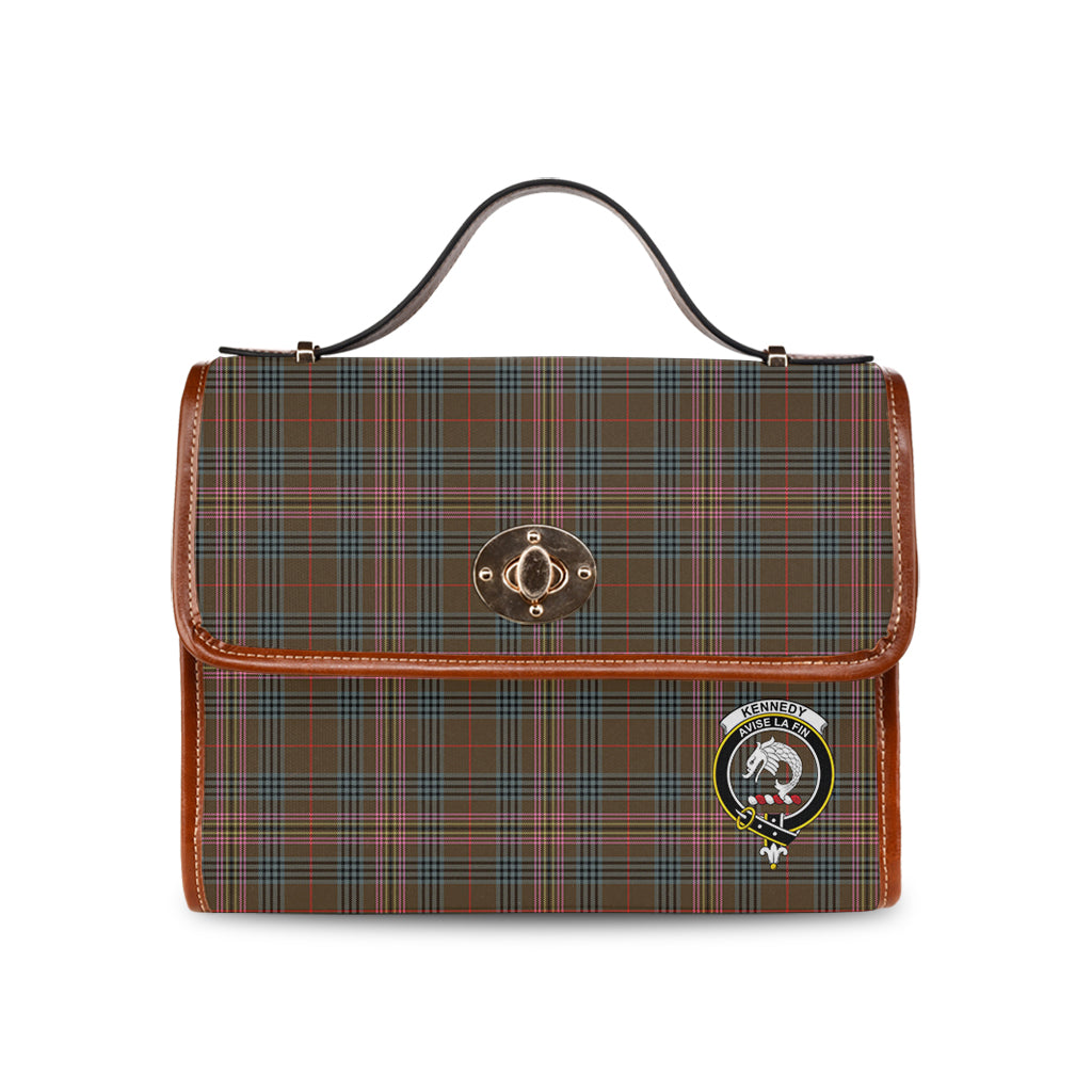 kennedy-weathered-tartan-leather-strap-waterproof-canvas-bag-with-family-crest