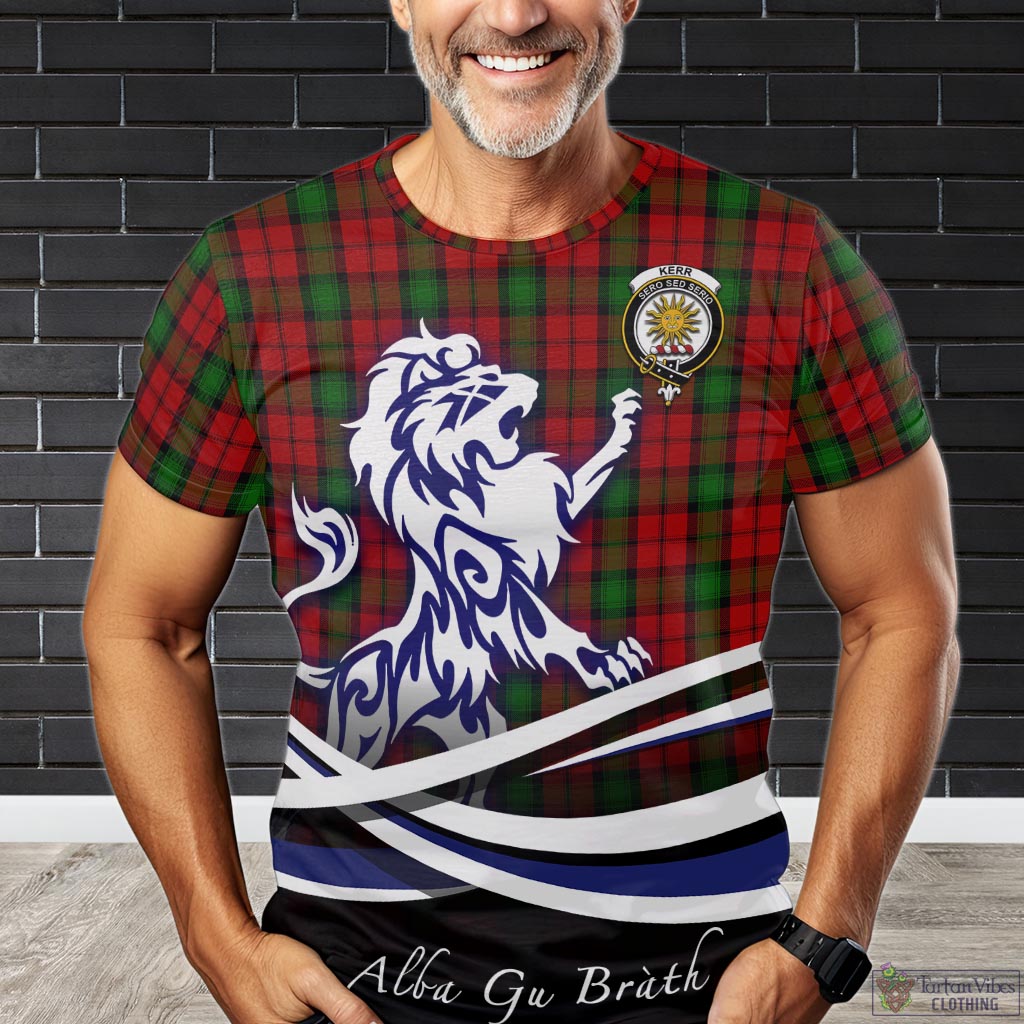 kerr-tartan-t-shirt-with-alba-gu-brath-regal-lion-emblem