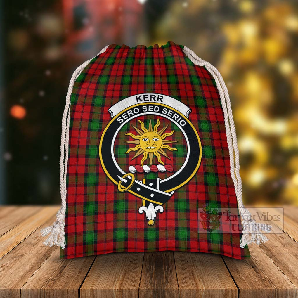 Tartan Vibes Clothing Kerr Tartan Christmas Santa's Bag with Family Crest