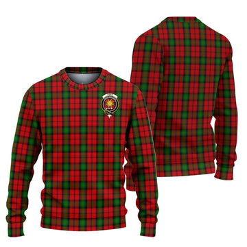 Kerr Tartan Ugly Sweater with Family Crest