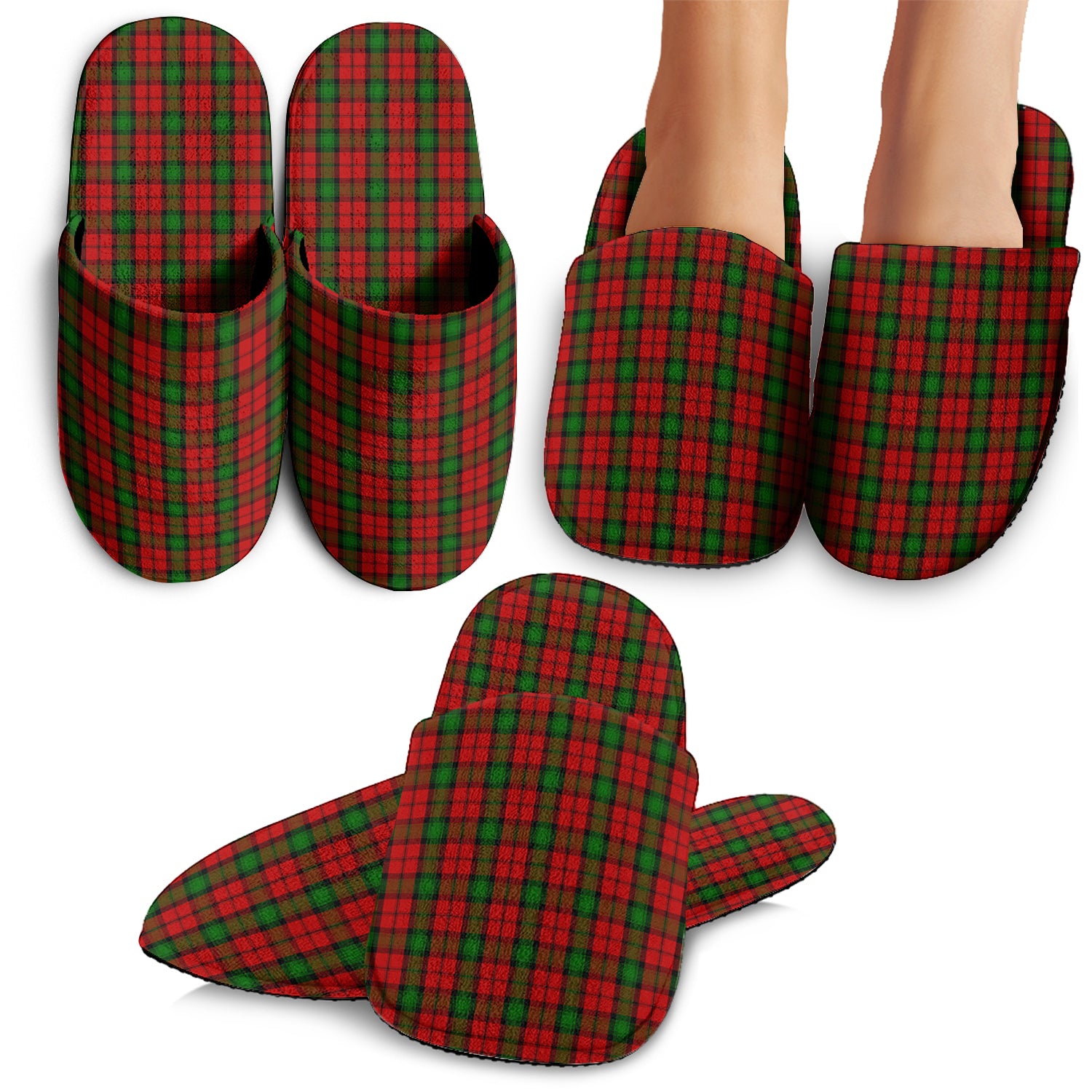 Kerr Tartan Home Slippers - Tartanvibesclothing