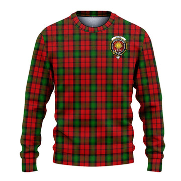 Kerr Tartan Ugly Sweater with Family Crest