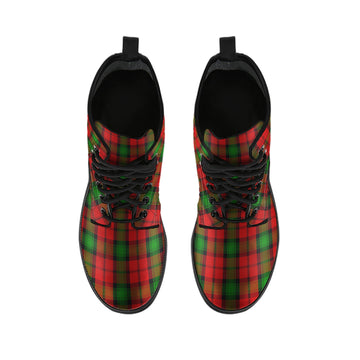 Kerr Tartan Leather Boots