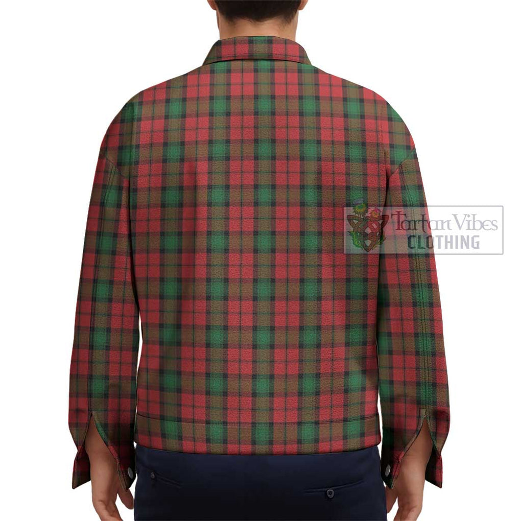 Kerr Tartan Unisex Lapel Cotton Jacket - Tartan Vibes Clothing