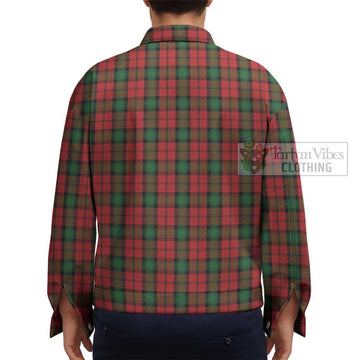 Kerr Tartan Unisex Lapel Cotton Jacket