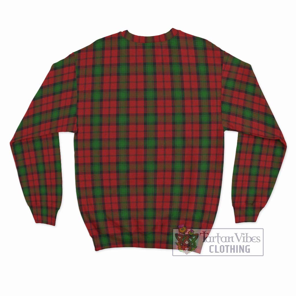 Tartan Vibes Clothing Kerr Tartan Sweatshirt with Family Crest DNA In Me Style