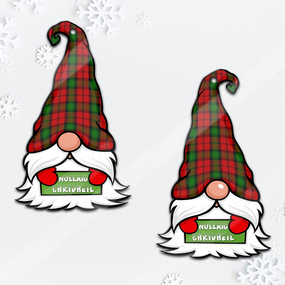 Kerr Gnome Christmas Ornament with His Tartan Christmas Hat - Tartan Vibes Clothing