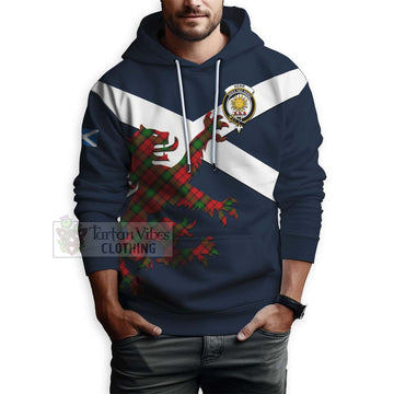 Kerr Tartan Lion Rampant Hoodie Proudly Display Your Heritage with Alba Gu Brath and Clan Name