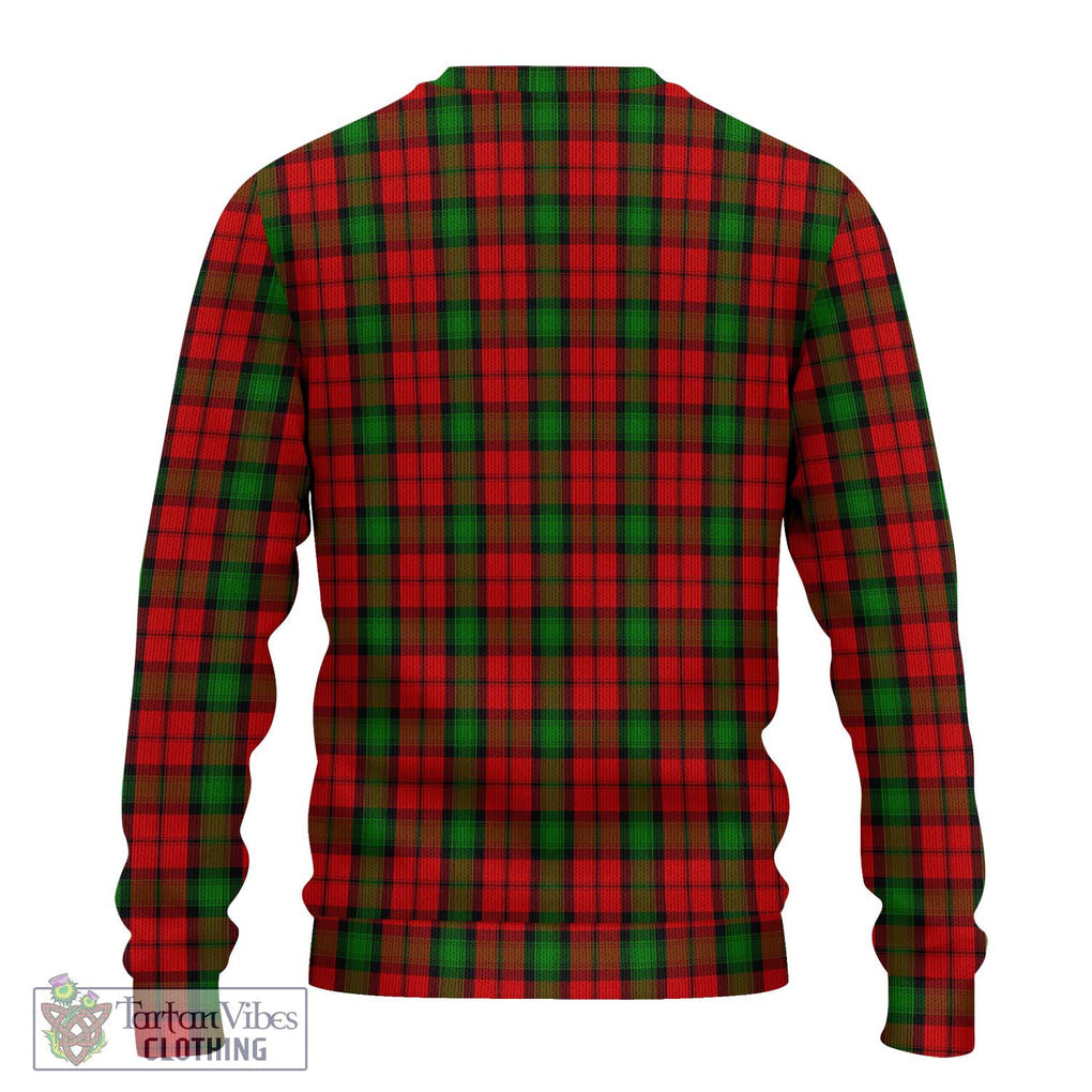 Kerr Tartan Knitted Sweater with Family Crest DNA In Me Style - Tartanvibesclothing Shop