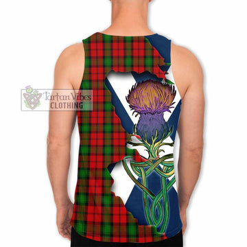 Kerr Tartan Family Crest Men's Tank Top Scottish Thistle Celtic Inspired - Tartan Vibes Clothing