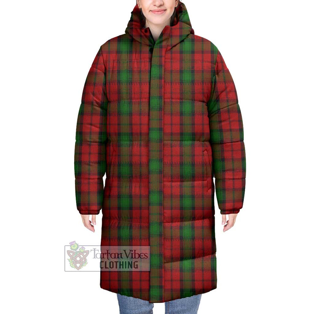 Tartan Vibes Clothing Kerr Tartan Long Down Jacket