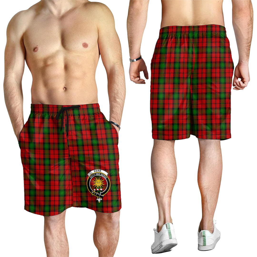 kerr-tartan-mens-shorts-with-family-crest