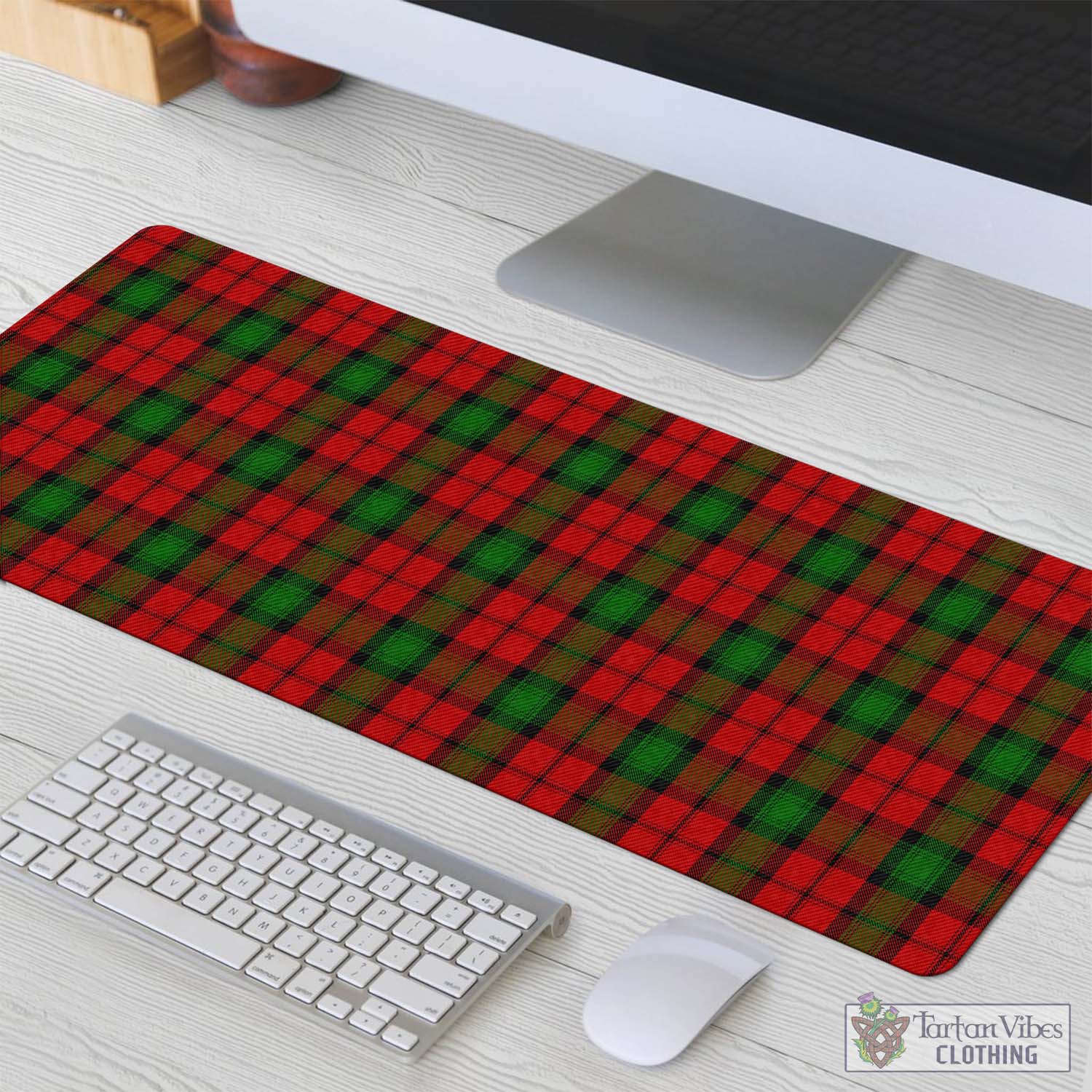 Tartan Vibes Clothing Kerr Tartan Mouse Pad