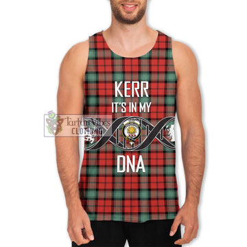 Kerr Ancient Tartan Men's Tank Top with Family Crest DNA In Me Style