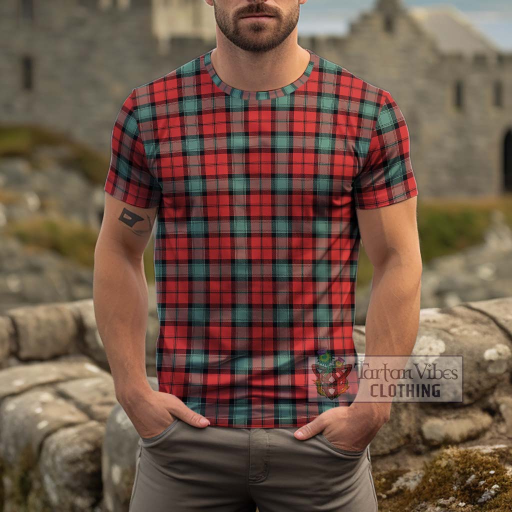 Kerr Ancient Tartan Cotton T-Shirt Men's Shirt - Tartanvibesclothing Shop