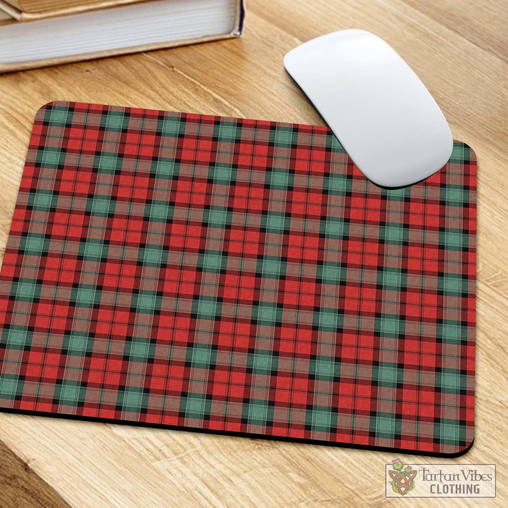 Tartan Vibes Clothing Kerr Ancient Tartan Mouse Pad