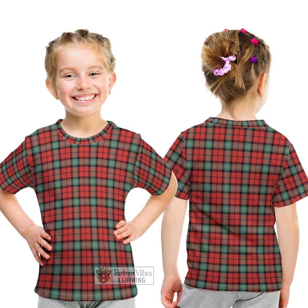 Kerr Ancient Tartan Kid T-Shirt - Tartanvibesclothing Shop