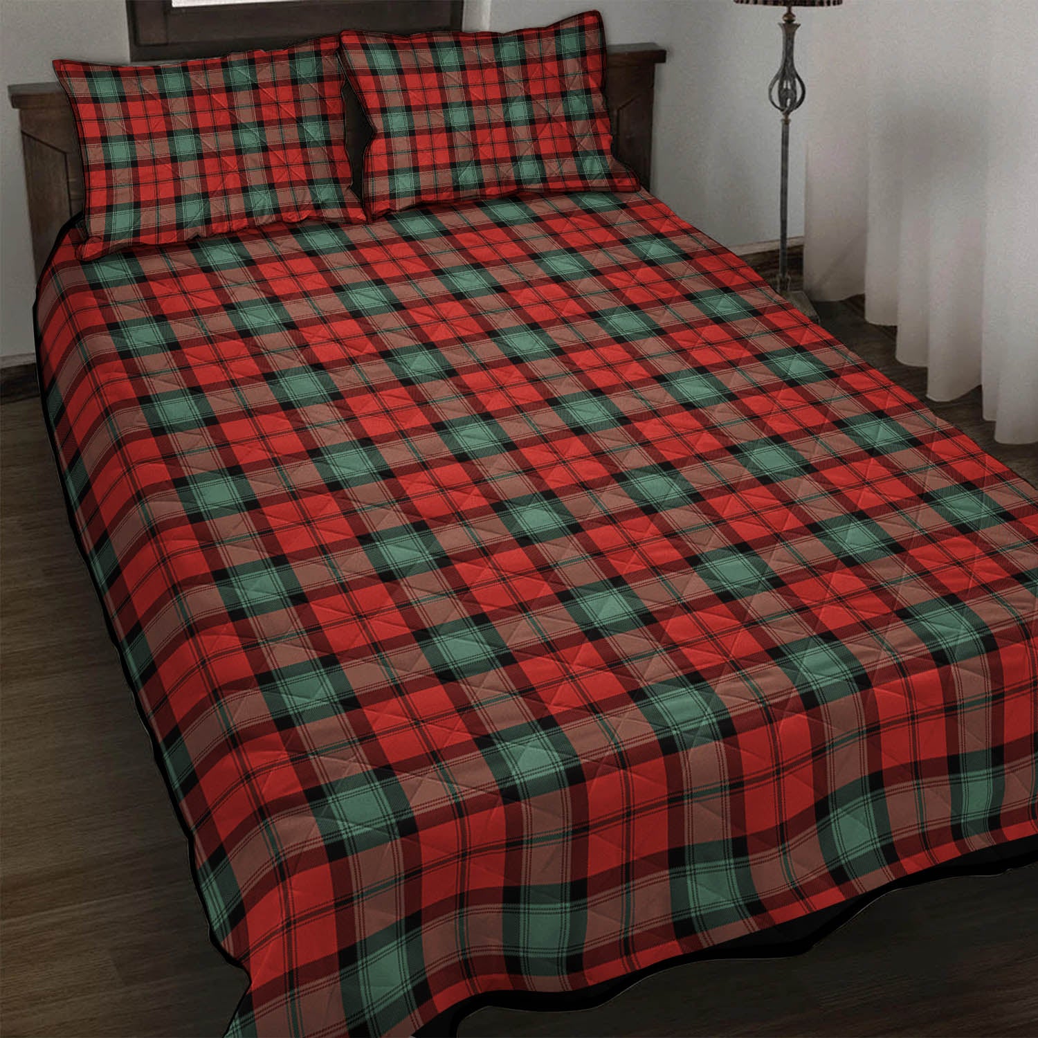 Kerr Ancient Tartan Quilt Bed Set - Tartan Vibes Clothing