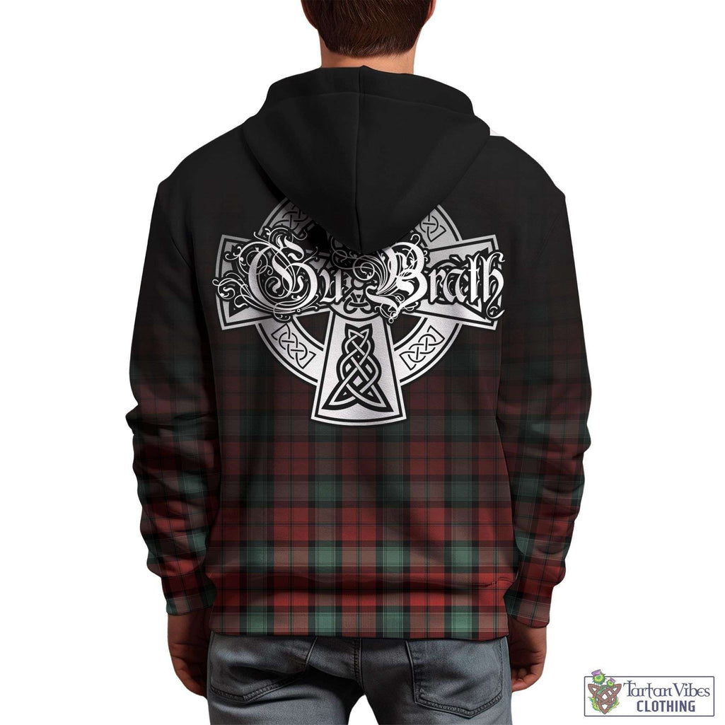 Tartan Vibes Clothing Kerr Ancient Tartan Hoodie Featuring Alba Gu Brath Family Crest Celtic Inspired