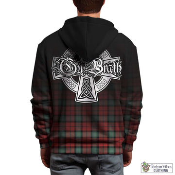 Kerr Ancient Tartan Hoodie Featuring Alba Gu Brath Family Crest Celtic Inspired