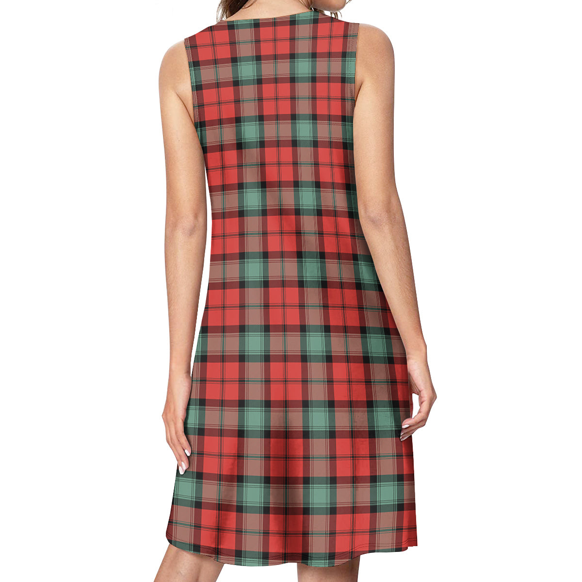 Kerr Ancient Tartan Womens Casual Dresses - Tartanvibesclothing