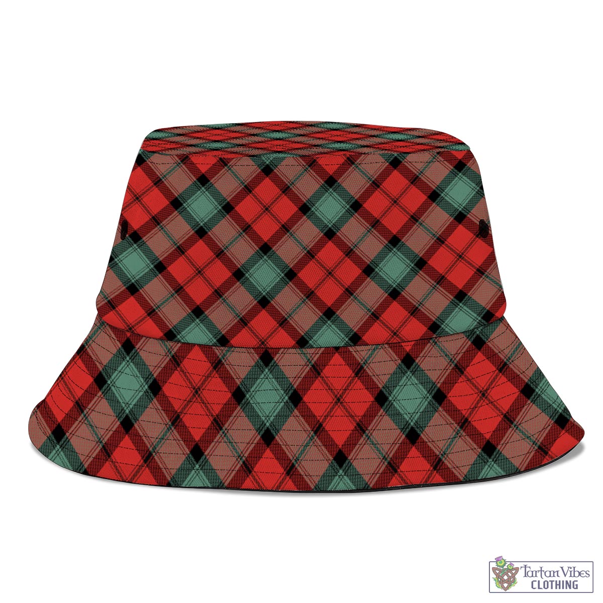 Tartan Vibes Clothing Kerr Ancient Tartan Bucket Hat