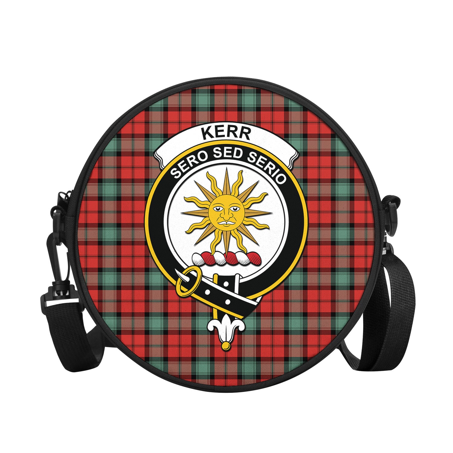 kerr-ancient-tartan-round-satchel-bags-with-family-crest