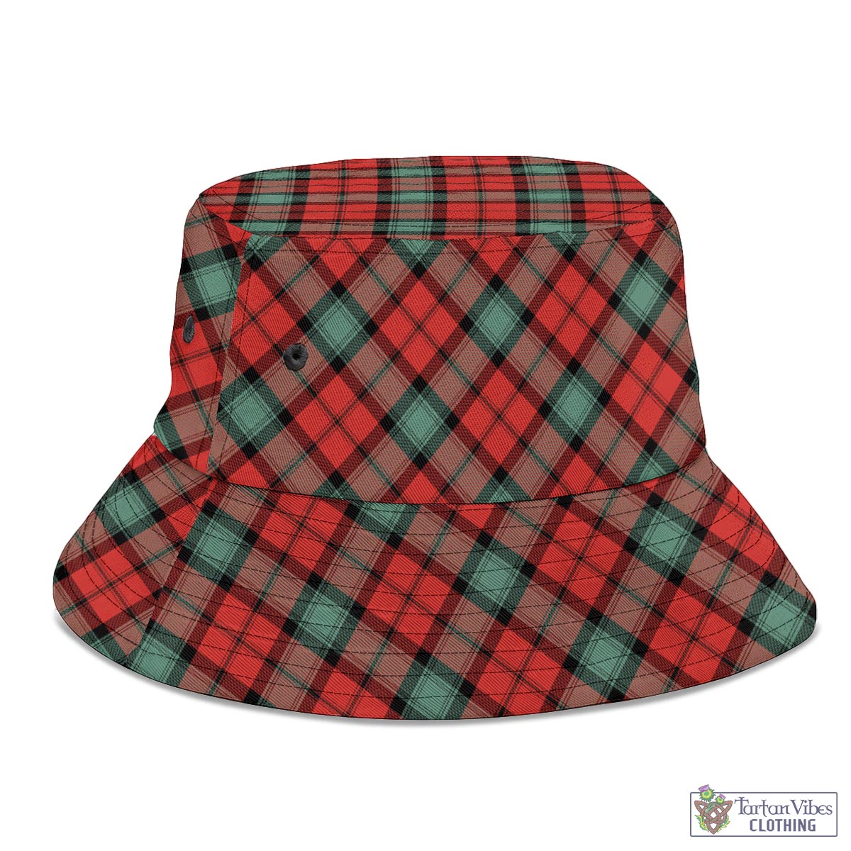 Tartan Vibes Clothing Kerr Ancient Tartan Bucket Hat