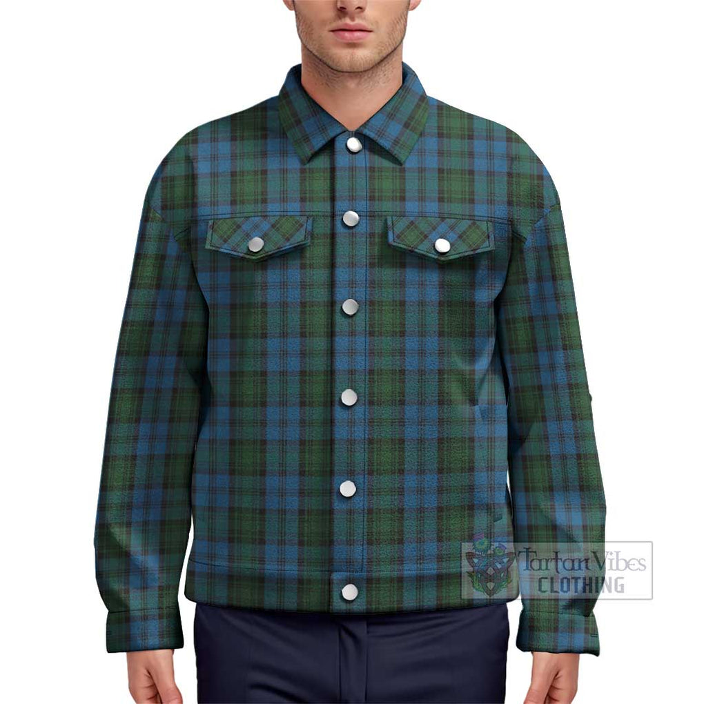 Kerr Hunting Tartan Unisex Lapel Cotton Jacket Unisex - Tartan Vibes Clothing