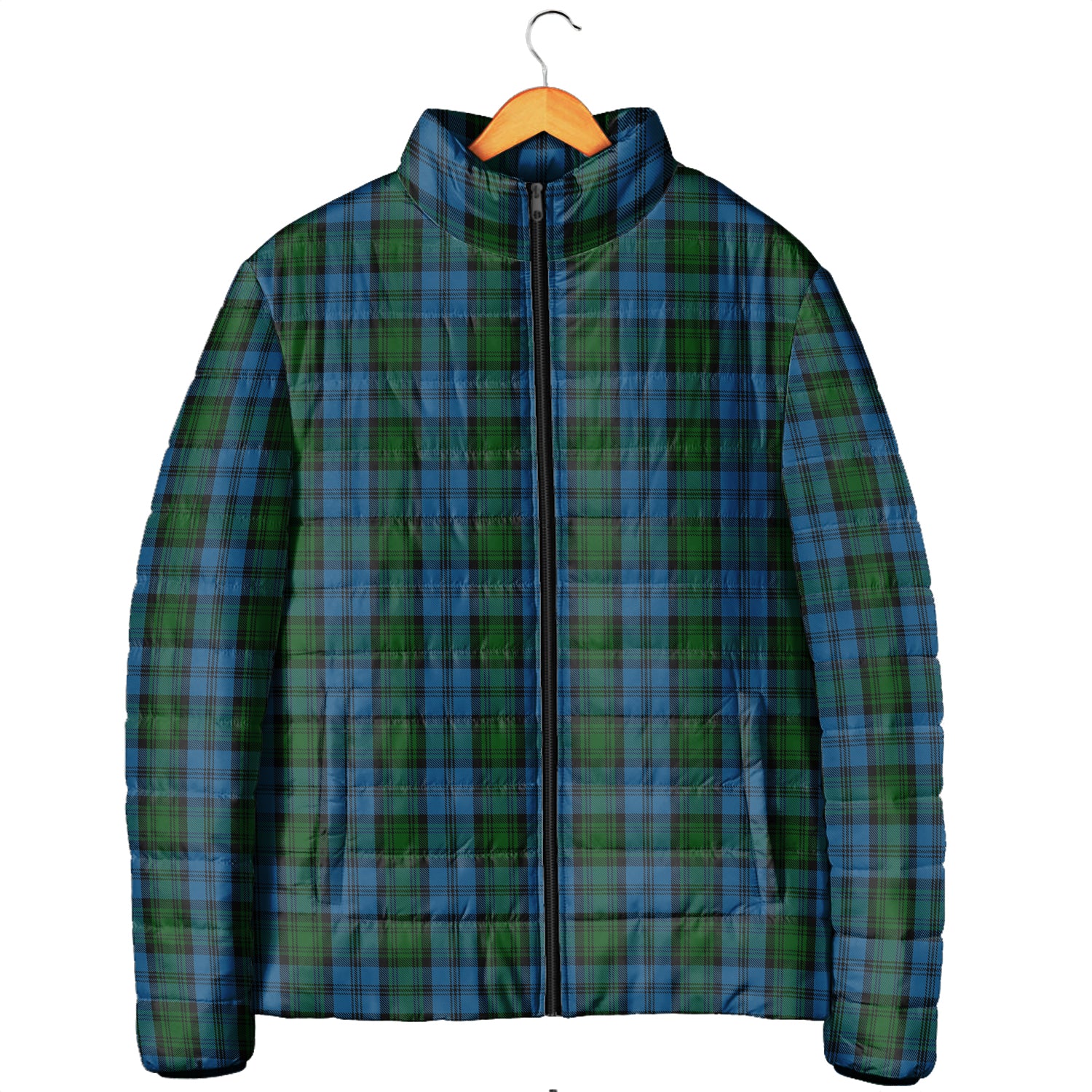 Kerr Hunting Tartan Padded Jacket Men's Padded Jacket - Tartan Vibes Clothing