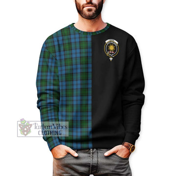 Kerr Hunting Tartan Sweatshirt with Family Crest and Half Of Me Style