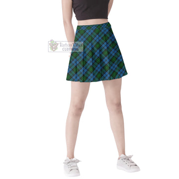 Kerr Hunting Tartan Women's Plated Mini Skirt