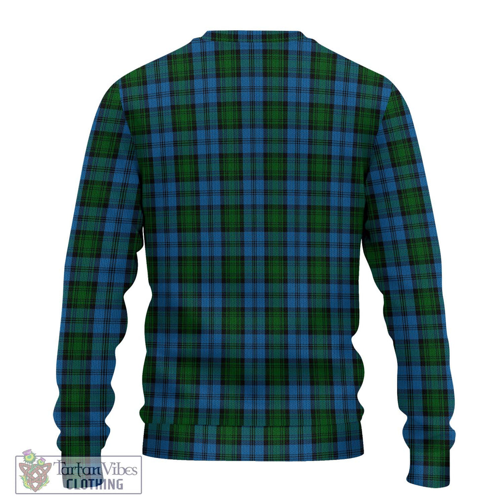 Kerr Hunting Tartan Knitted Sweater with Family Crest DNA In Me Style - Tartanvibesclothing Shop